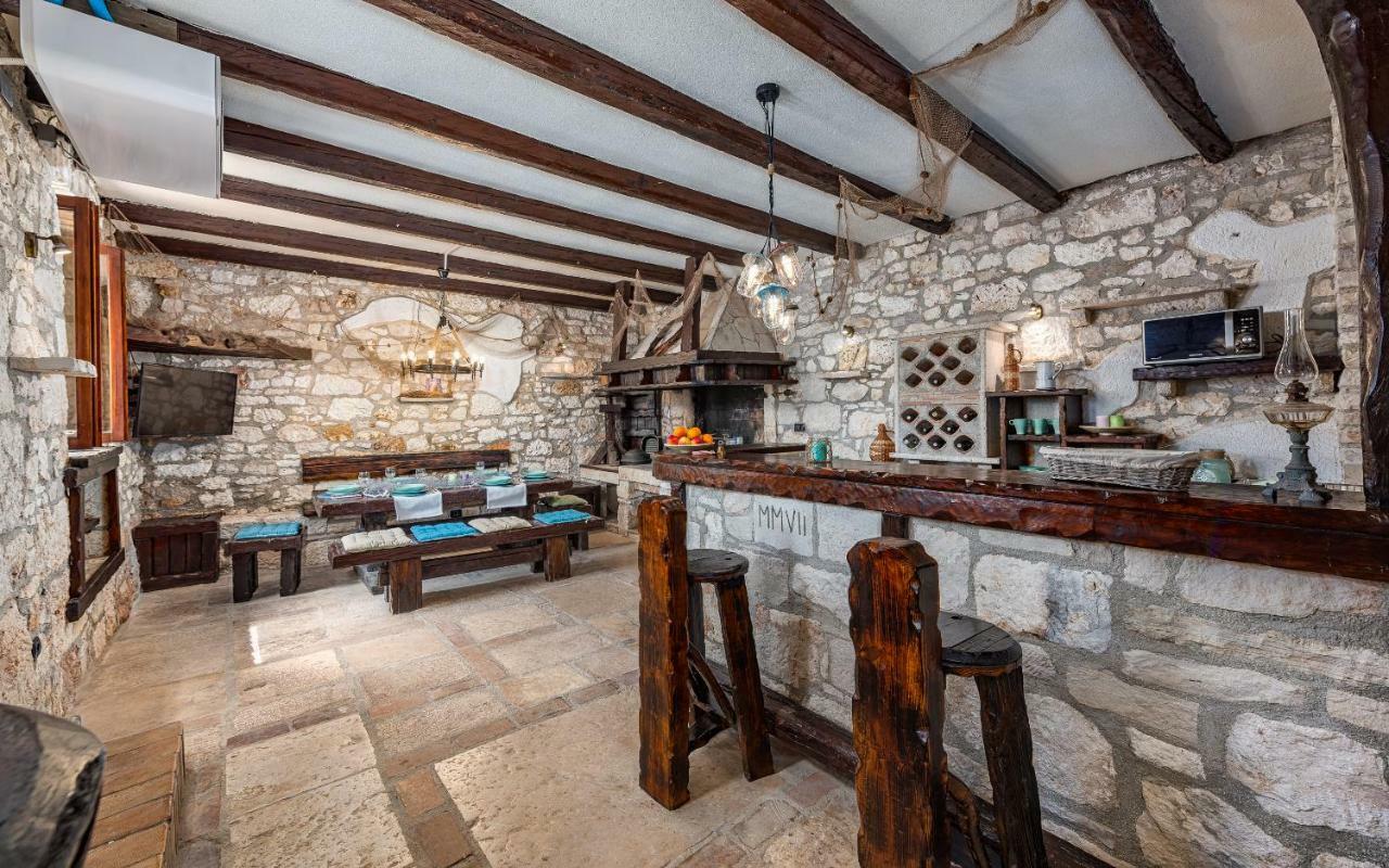 Vila Casa Di Roccia Marčana Exteriér fotografie