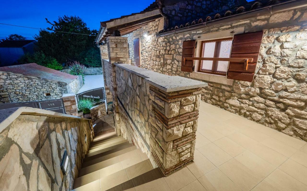 Vila Casa Di Roccia Marčana Exteriér fotografie