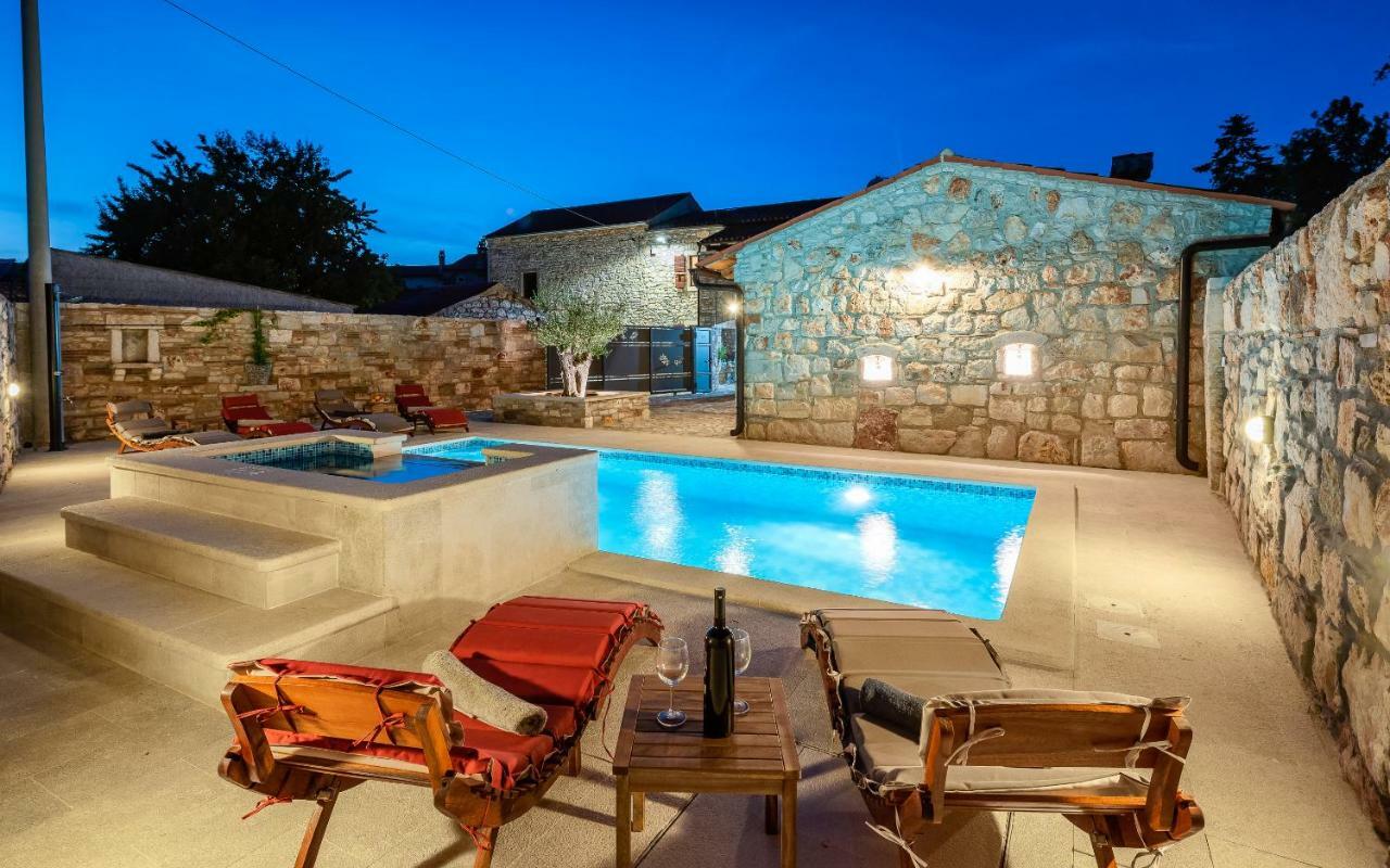 Vila Casa Di Roccia Marčana Exteriér fotografie