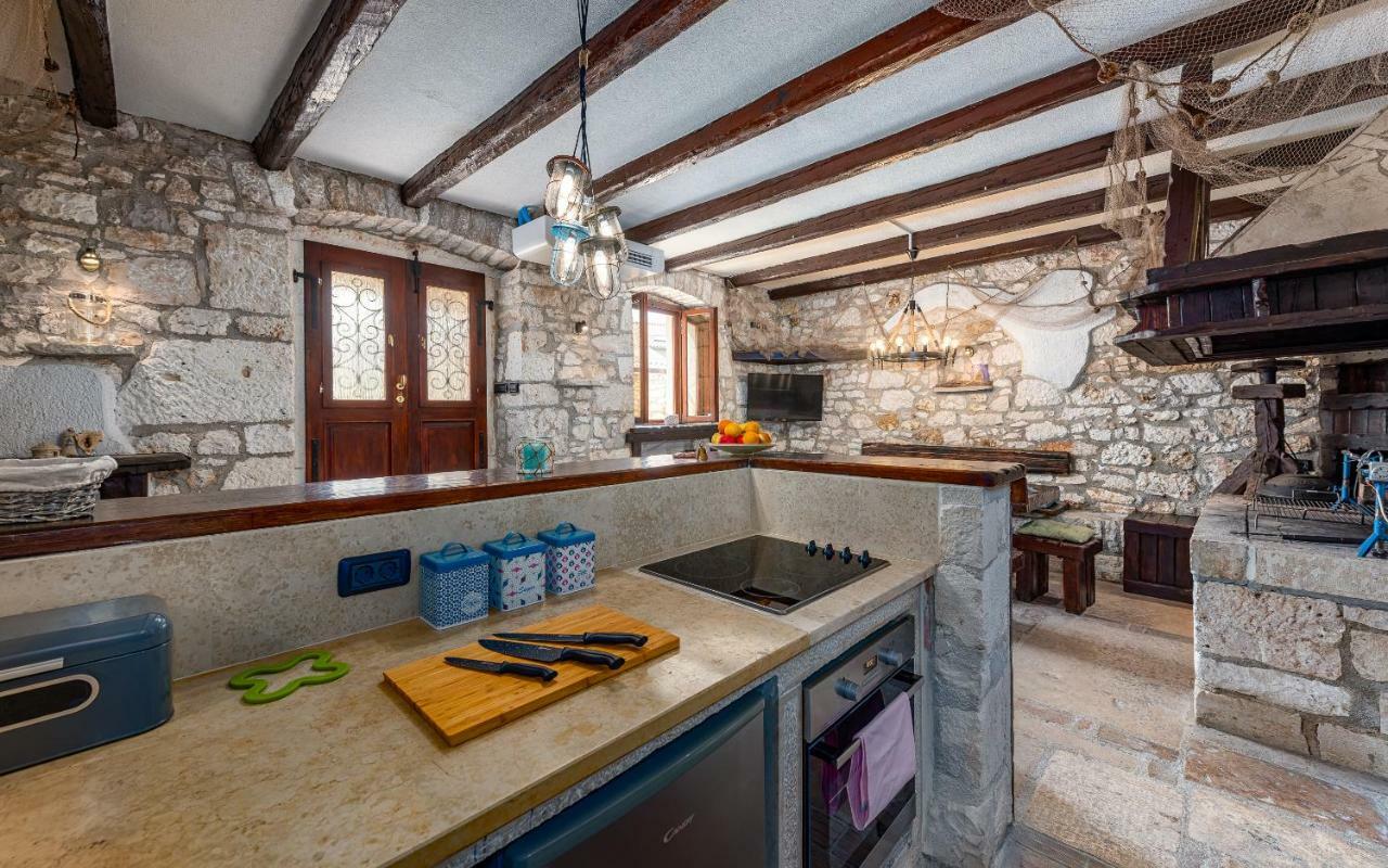 Vila Casa Di Roccia Marčana Exteriér fotografie