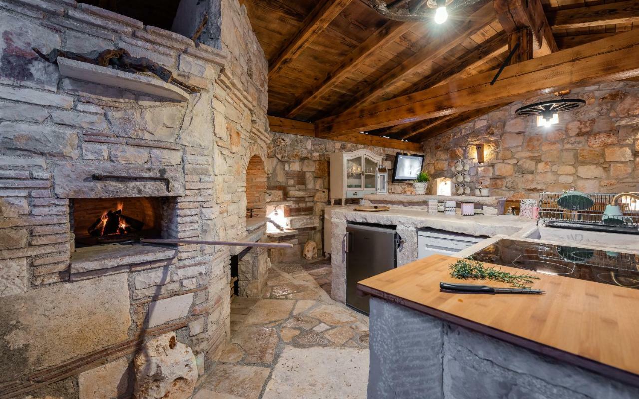 Vila Casa Di Roccia Marčana Exteriér fotografie